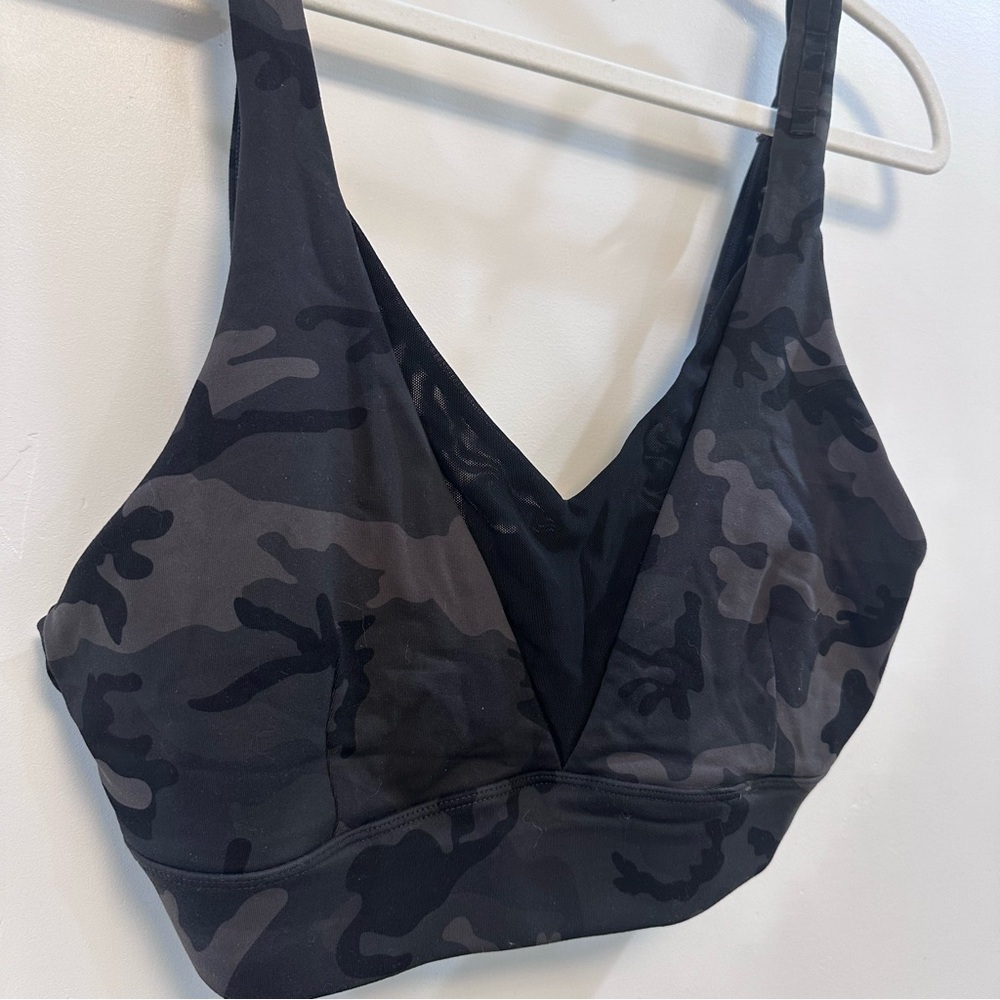 ZYIA Active black Camo Adjustable Mesh Sports Bra
Size L - Picture 6 of 10